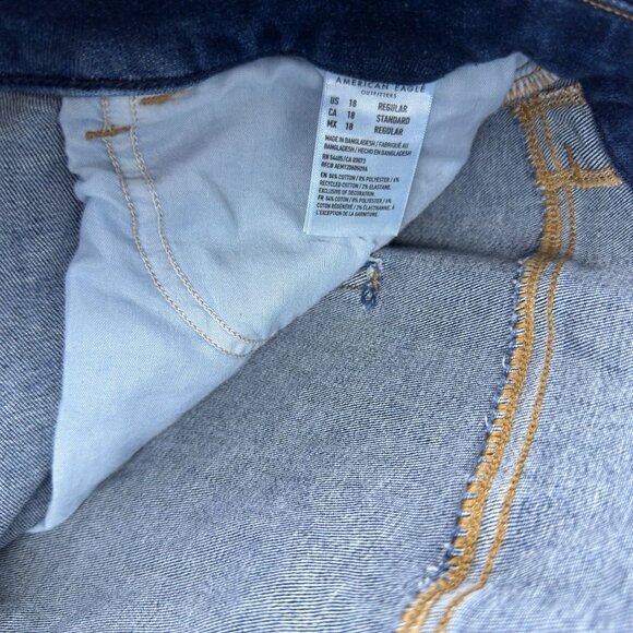 American Eagle Jegging Jeans Size 18 Regular Next Level Stretch Womens Blue - Picture 6 of 12